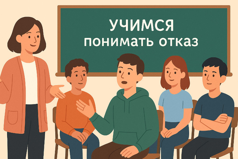 Дети охотно обсуждают ситуации из жизни и быстрее понимают, что у каждого есть право сказать «нет»